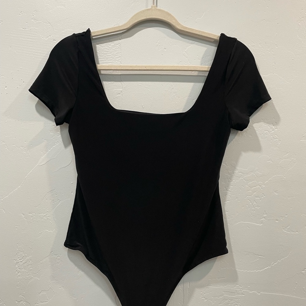 Chic Black Bodysuit for Women